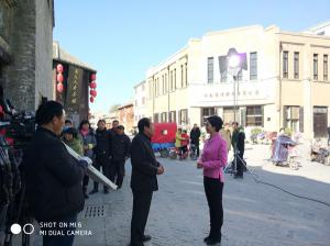 張存有受邀中央電視臺(tái)拍攝百年老店鋪、讓大家記住鄉(xiāng)愁